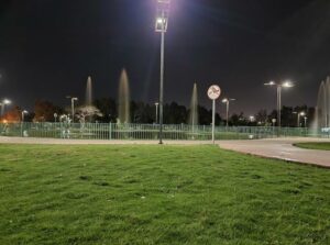 حديقة النافوره بمنتزه الملك فهد نجران