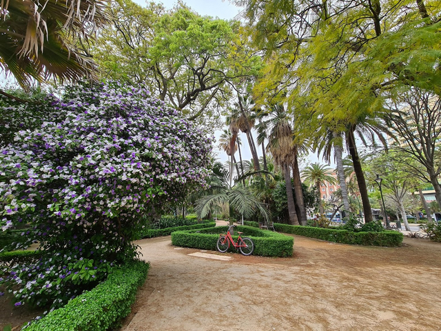 Malaga Park in Malaga - حديقة ملقا