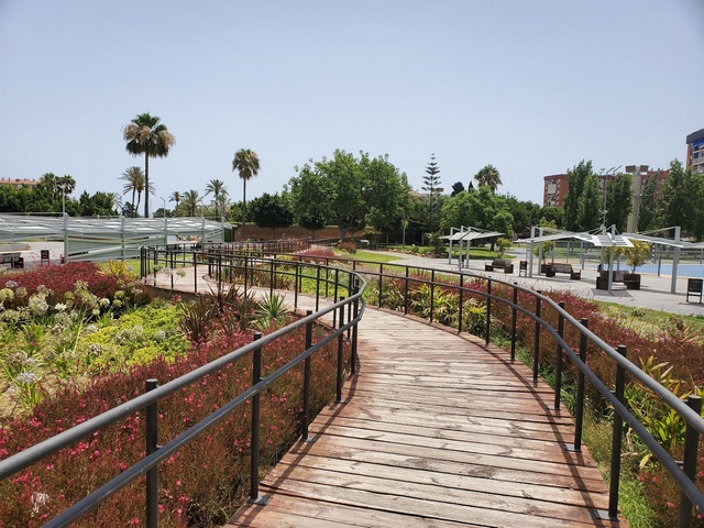 Parque del Oeste in Malaga - حديقة أويستي في ملقا