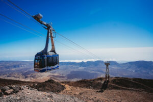 تلفريك جبل تيد جزر الكناري - Teide Cable Car Canary Islands - romantic things to do in Canary Islands