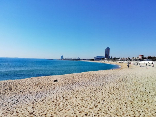 Bogatell Beach Barcelona