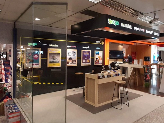El Corte Ingles Castellana Mall in Madrid