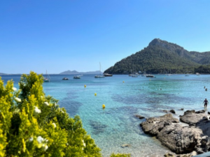 شاطئ فورمينتور جزر البليار - Formentor Beach Balearic Islands