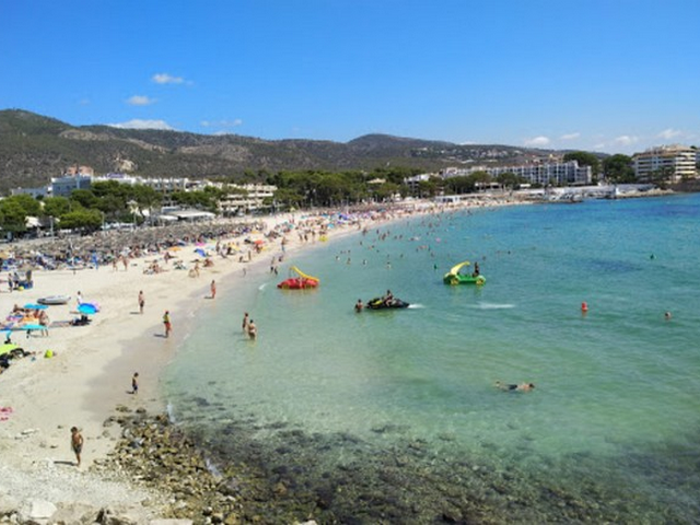 Nova Beach in Balearic Islands