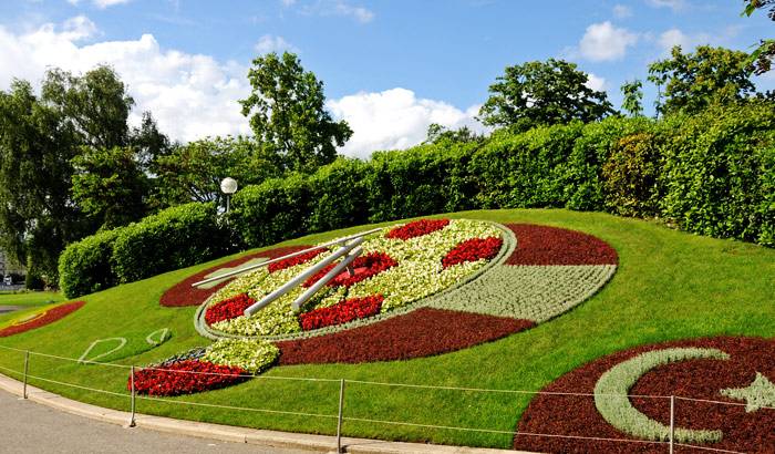 الحديقة الانجليزية في جنيف _ English Garden Geneva