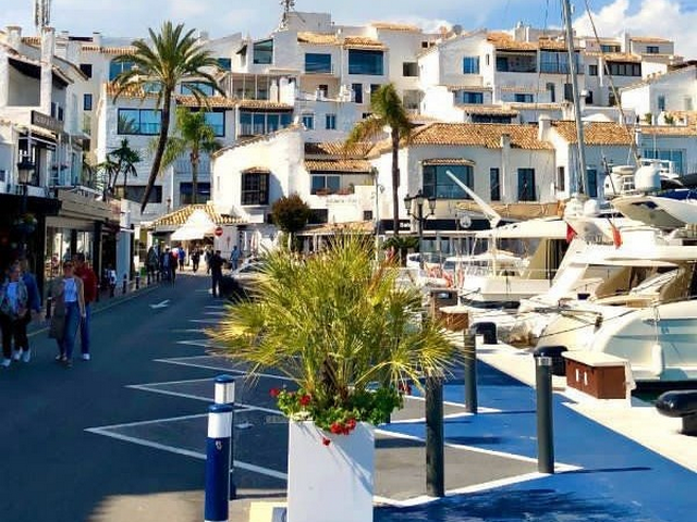 Puerto Banus Beach in Marbella