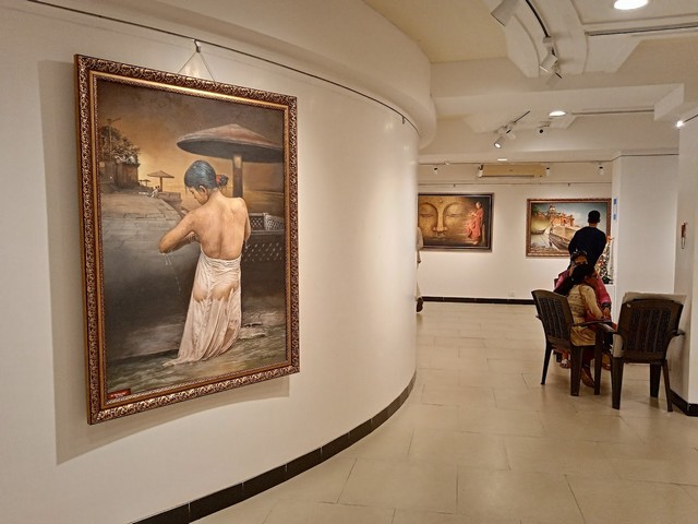متحف جيهانجير الفنى في مومباي - Jehangir Art Gallery Mumbai