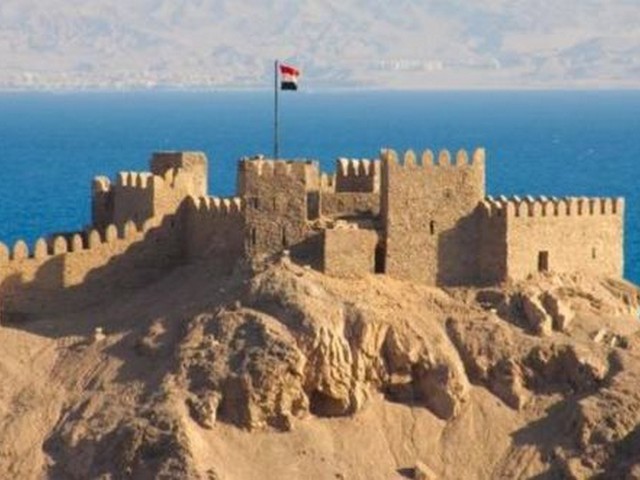 Pharaoh's Island in Taba