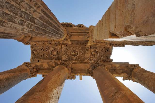  Temple of Bacchus in Baalbek