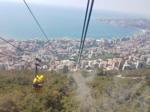 تلفريك لبنان جونيه - Teleferique du Liban Byblos