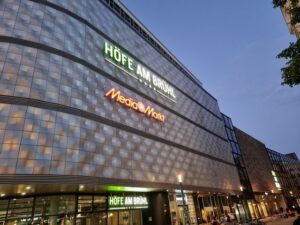 shopping malls in Leipzig