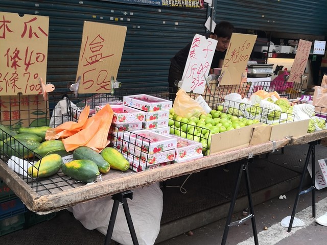 Linjiang Market in Taipei