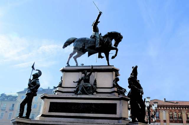 Piazza Carlo Alberto in Turin