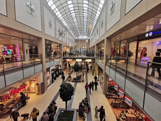 shopping malls in Leipzig