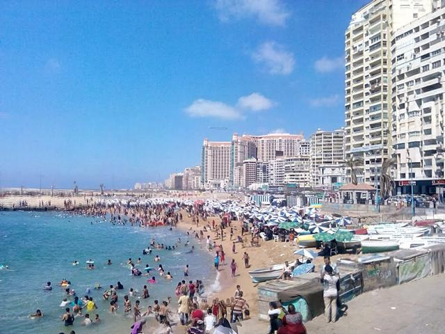 public beaches in Alexandria