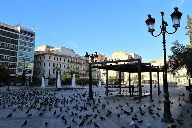National Resistance Square Athens