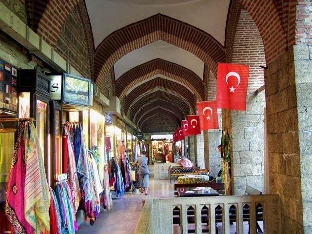 Silk Market Bursa Turkey - Bursa Silk Bazaar