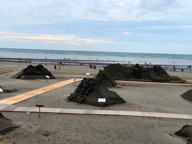 Marina Daan Beach in Taichung