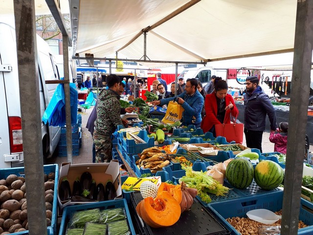 Market Vredenburg in Utrecht