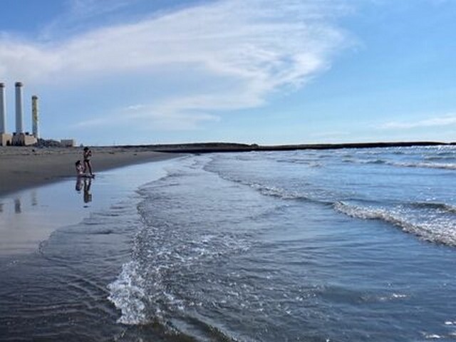 Tung Hsiao Beach in Taichung