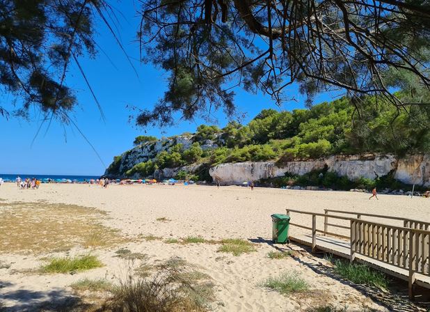 Sestany den Mas Beach in Balearic Islands