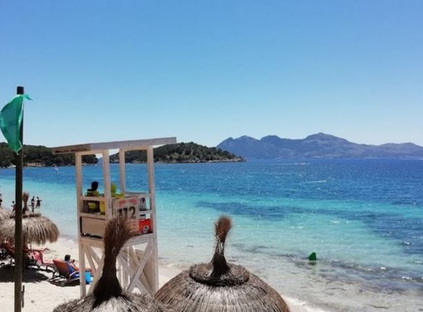 Formentor Beach in Balearic Islands