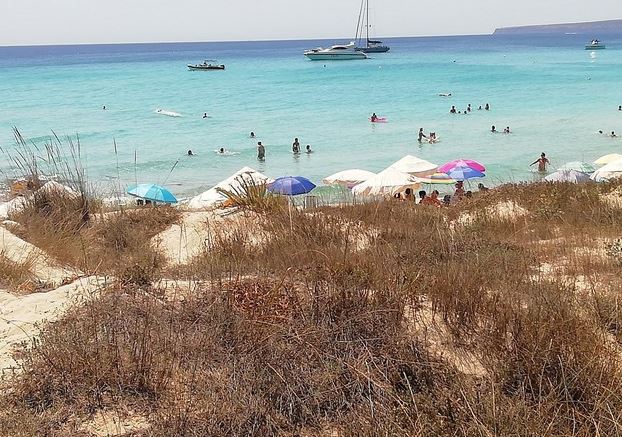 Calo Des Mort Beach in Balearic Islands