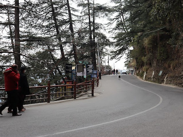 Marina Waterfall in Shimla