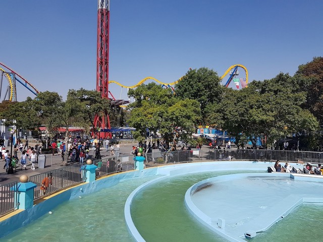 Six Flags Amusement Park in Mexico City