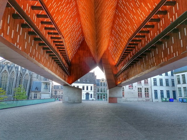 Stadshal Monument in Ghent