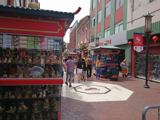 Barrio Chino Street in Lima