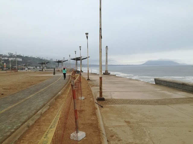 Malecon de Magdalena in Lima