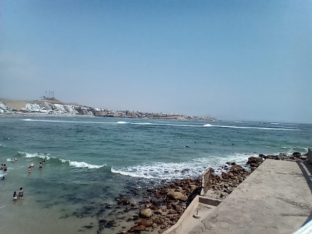 Punta Hermosa Island in Lima