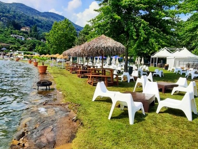 beaches in lugano switzerland