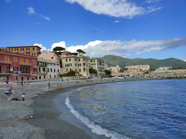 Vernazzola Beach Genoa