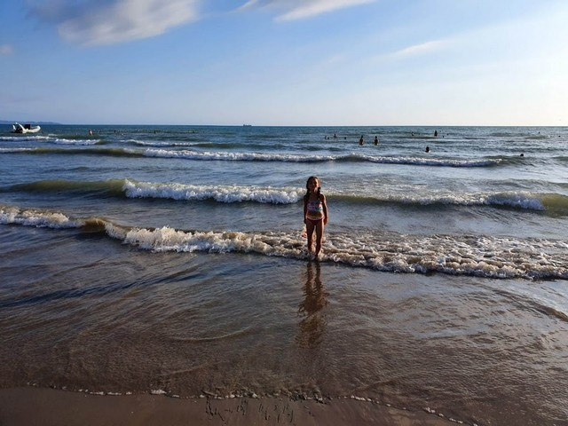 Beach of Durres Tirana