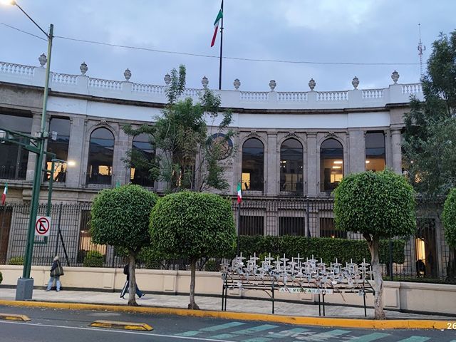 Chinese Clock Bucareli in Mexico City