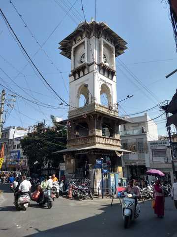 Ghantaghar Tower in Udaipur