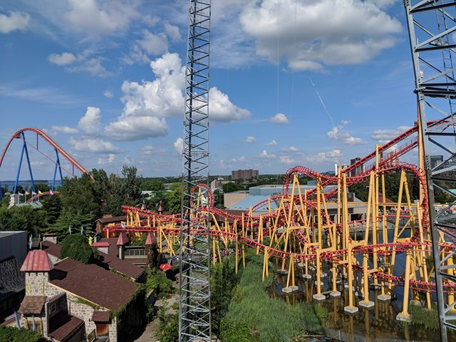 La Ronde Amusement Park in Montreal