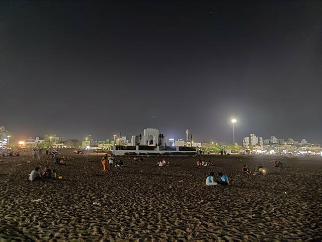 Besant Nagar Beach in Chennai