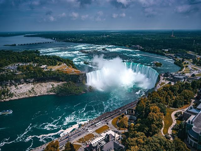 waterfall in Niagara Falls