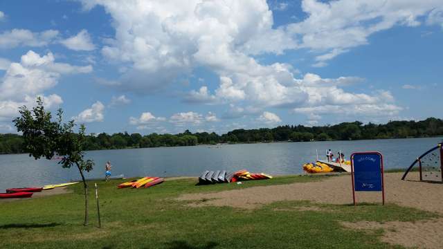 Lake Nokomis Beach in Minneapolis