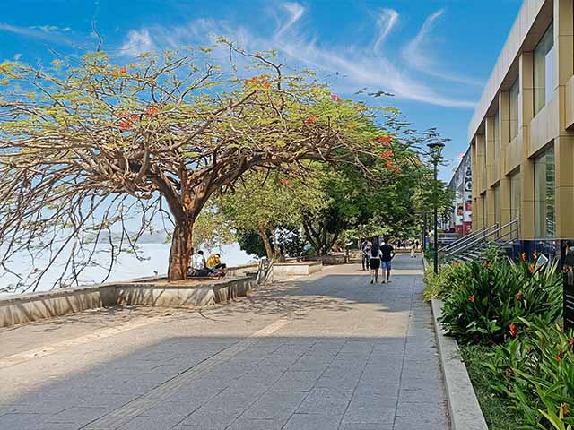 Marine view point Corniche Kochi