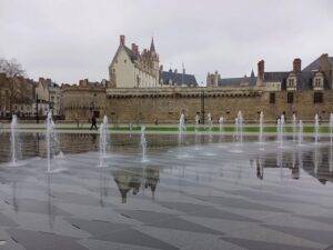 Miroir d'eau Square Nantes