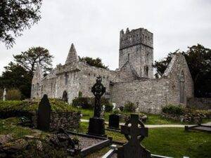 sights in Killarney - Muckross Abbey Castle Killarney