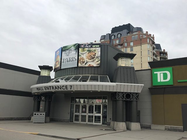 shopping malls in Calgary downtown