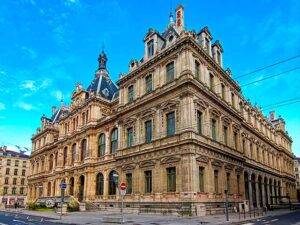Palais de la Bourse Lyon - famous landmarks in Lyon France
