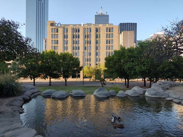 Pioneer Plaza in Dallas