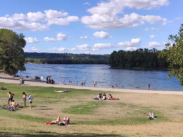 best beaches in Lyon