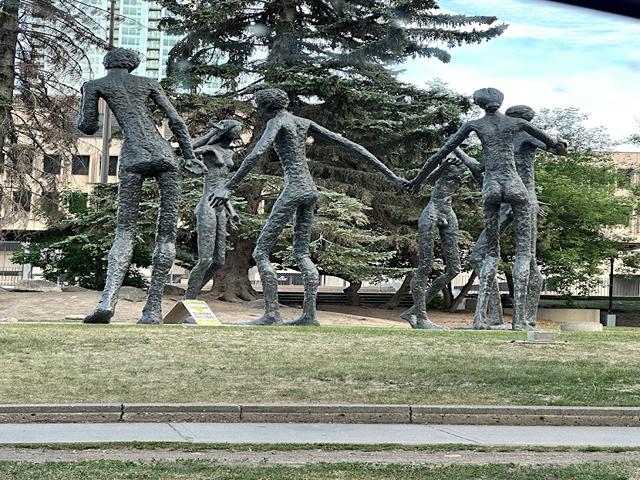 Wonderland Sculpture in Calgary